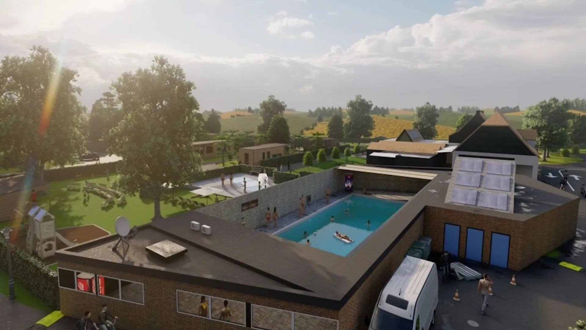 Nice Chalet With Dishwasher, Maastricht At 9 Km Berg en Terblijt Nizozemsko